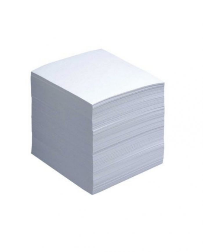 Paquet de bloc-cubes BLANC cartonné Med