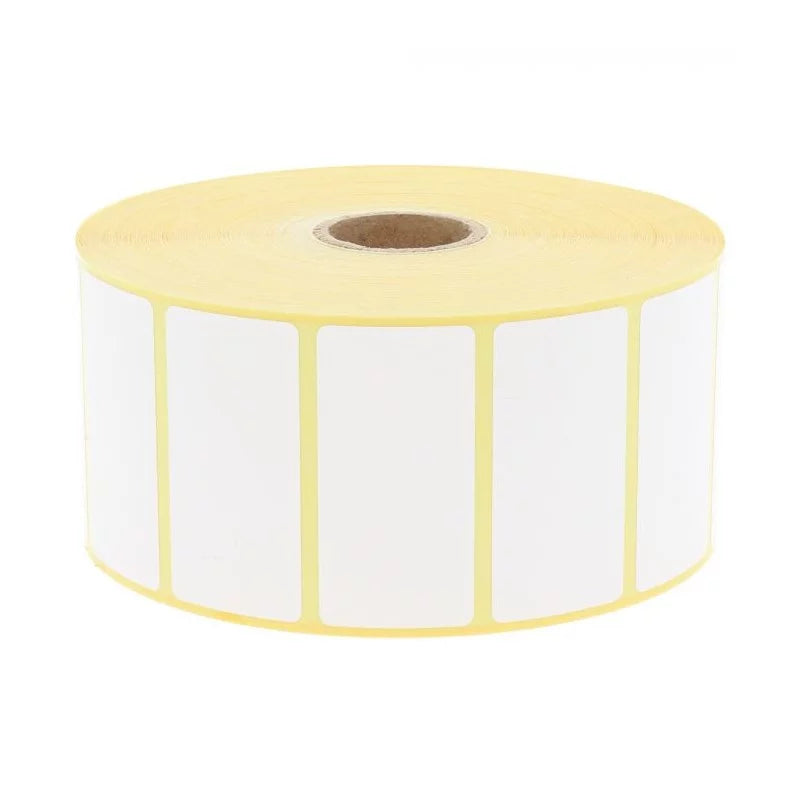 Rouleau de 2000 Étiquettes Thermique autocollant 40 x 25 mm