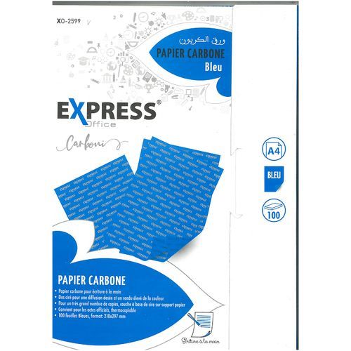 EXPRESS Office Papier carbone A4 de 100 Feuilles