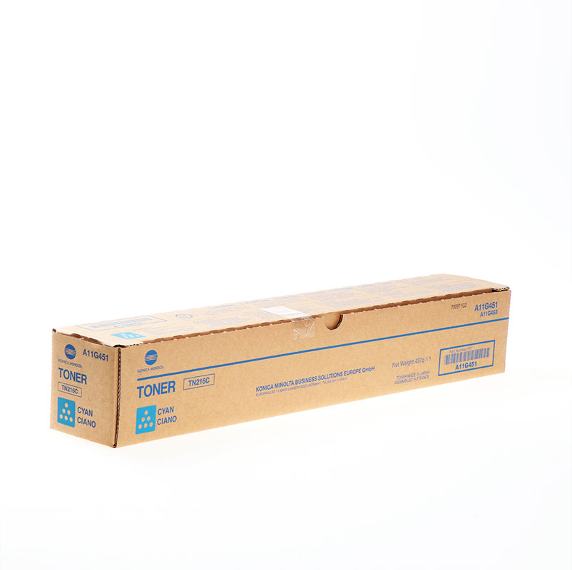 TN-216 Cyan Original toner A11G451 pour la Konica Bizhub C220,C280,C360