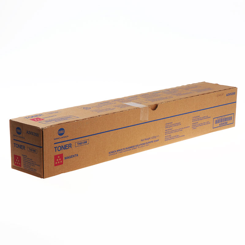 TN-619 Magenta Original toner A3VX350 pour la Konica Bizhub AccurioPress C1060,C1070,1070P