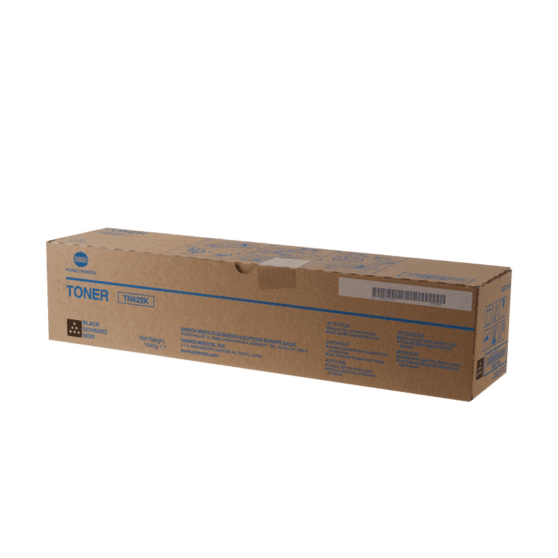 TN-622 Black Original toner A5E7151 pour la Konica Bizhub Press C6085, C6100