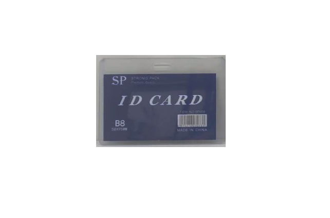 BADGE B8 SIZE:58x95mm STRONG PACK ALGO
