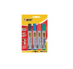 POCHETTES DE 4+1 MARQUEURS TABLEAU BIC VELLEDA REF : 875698/9392