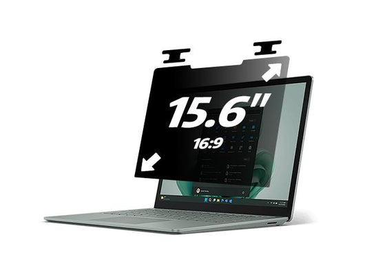 Filtre de confidentialité Fixation Magnétique en LABEL  15,6" 16:9