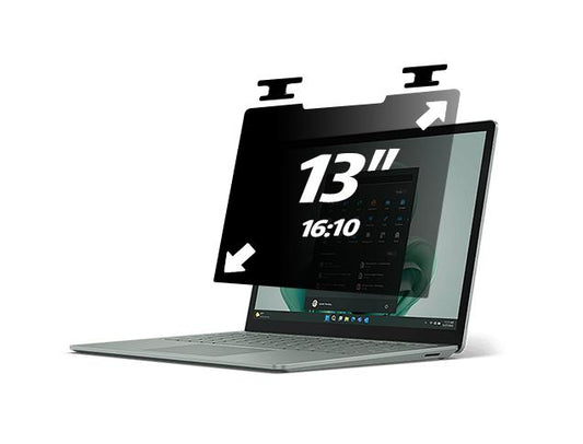 Filtre de confidentialité Fixation Magnétique en LABEL  13,3" 16:10