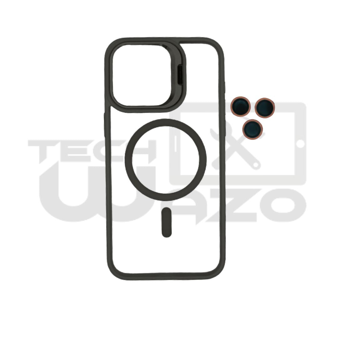 Coque pour iPhone 15 Pro Max avec Support de caméra