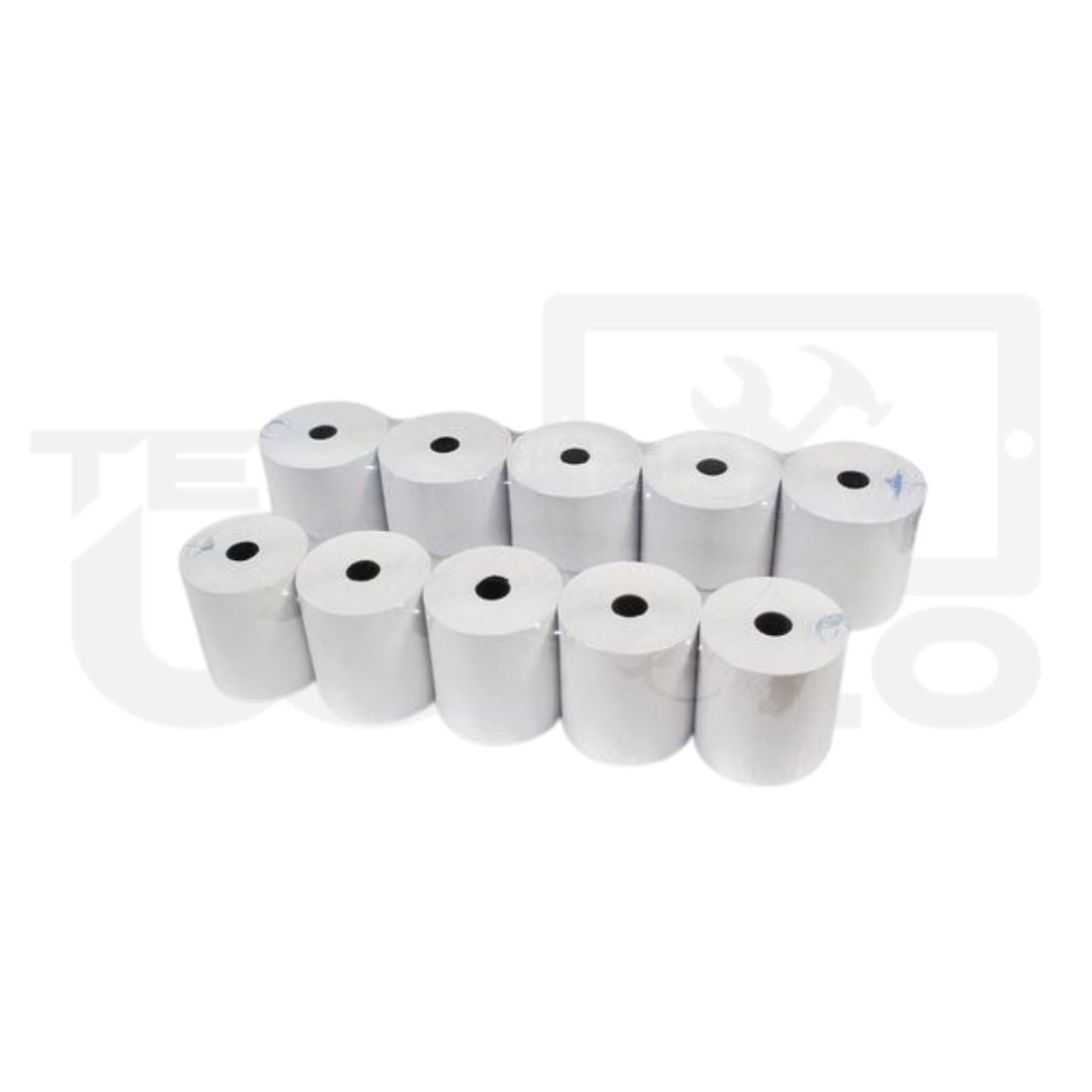 5 rouleaux papier thermique 80*75 mm pour la caisse