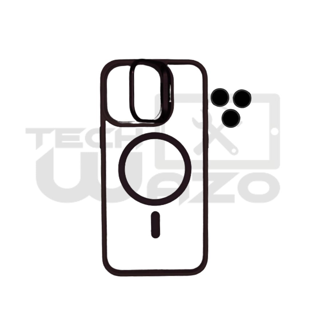 Coque pour iPhone 15 pro avec MagSafe et Support de caméra