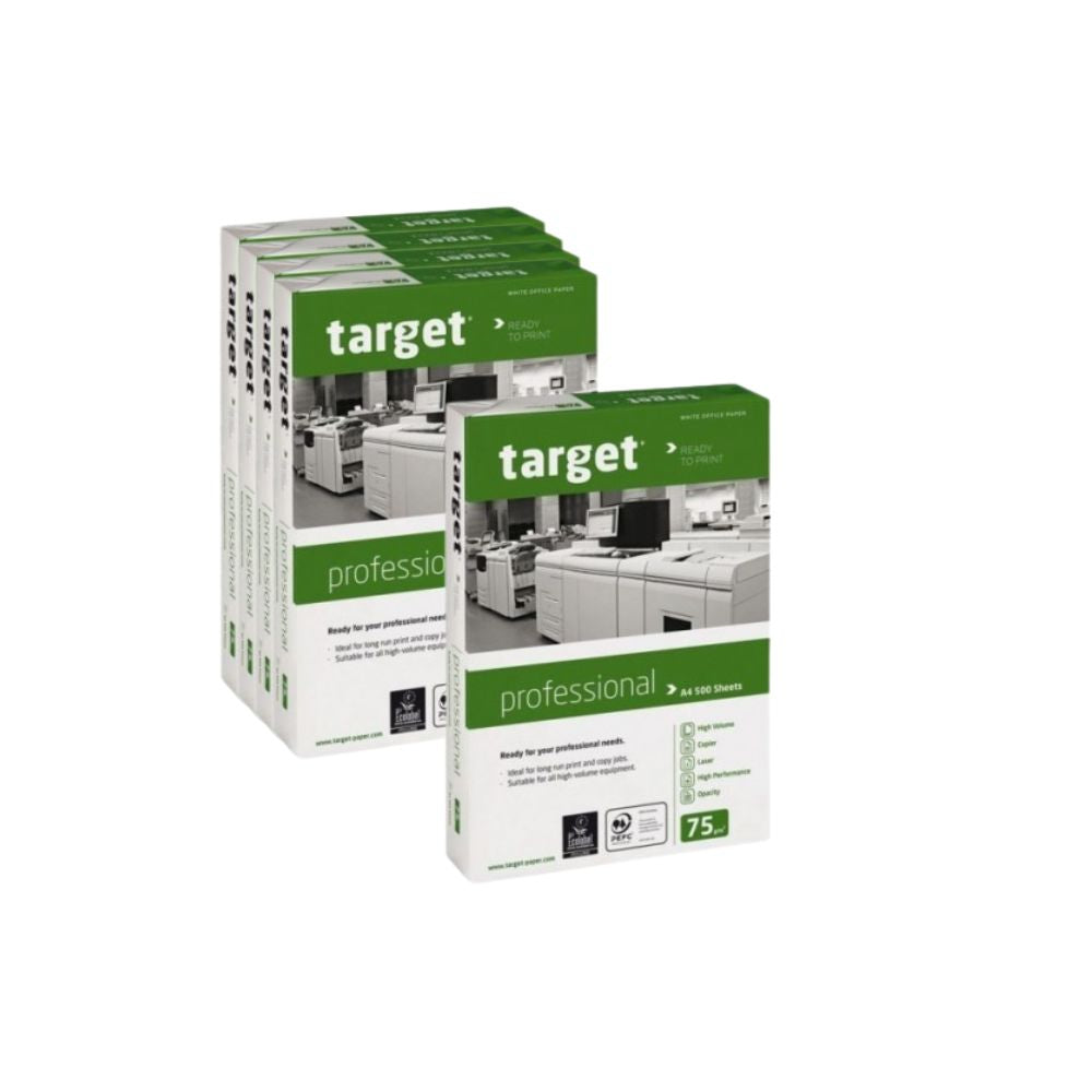 Ramette de papier blanc TARGET 80 grammes A4 / 500 feuilles