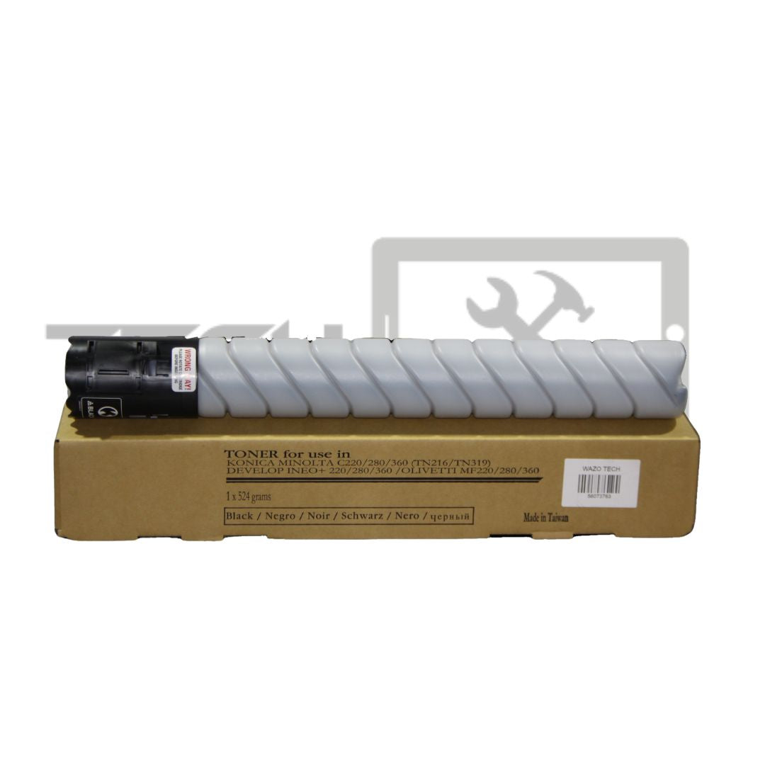 TONER TN-216K KONICA BIZHUB C220/ C280/C360