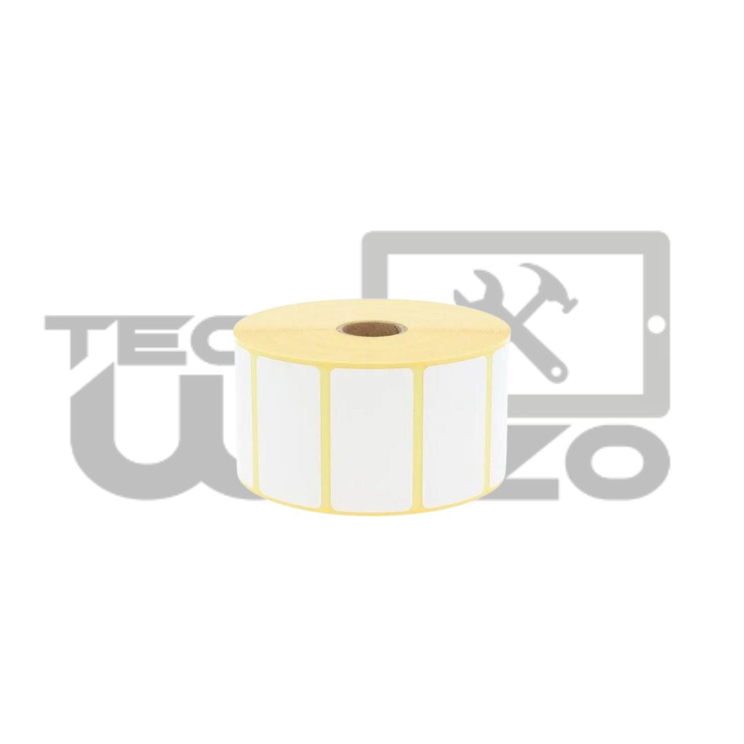 Rouleau de 500 Étiquettes Thermique autocollant 15 x 30 mm