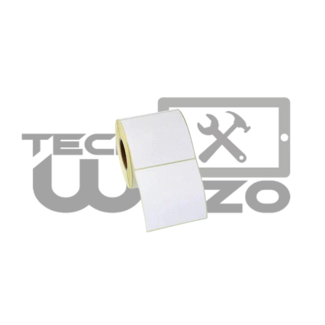 Rouleau de 1000 Étiquettes Thermique autocollant 80 x 80 mm