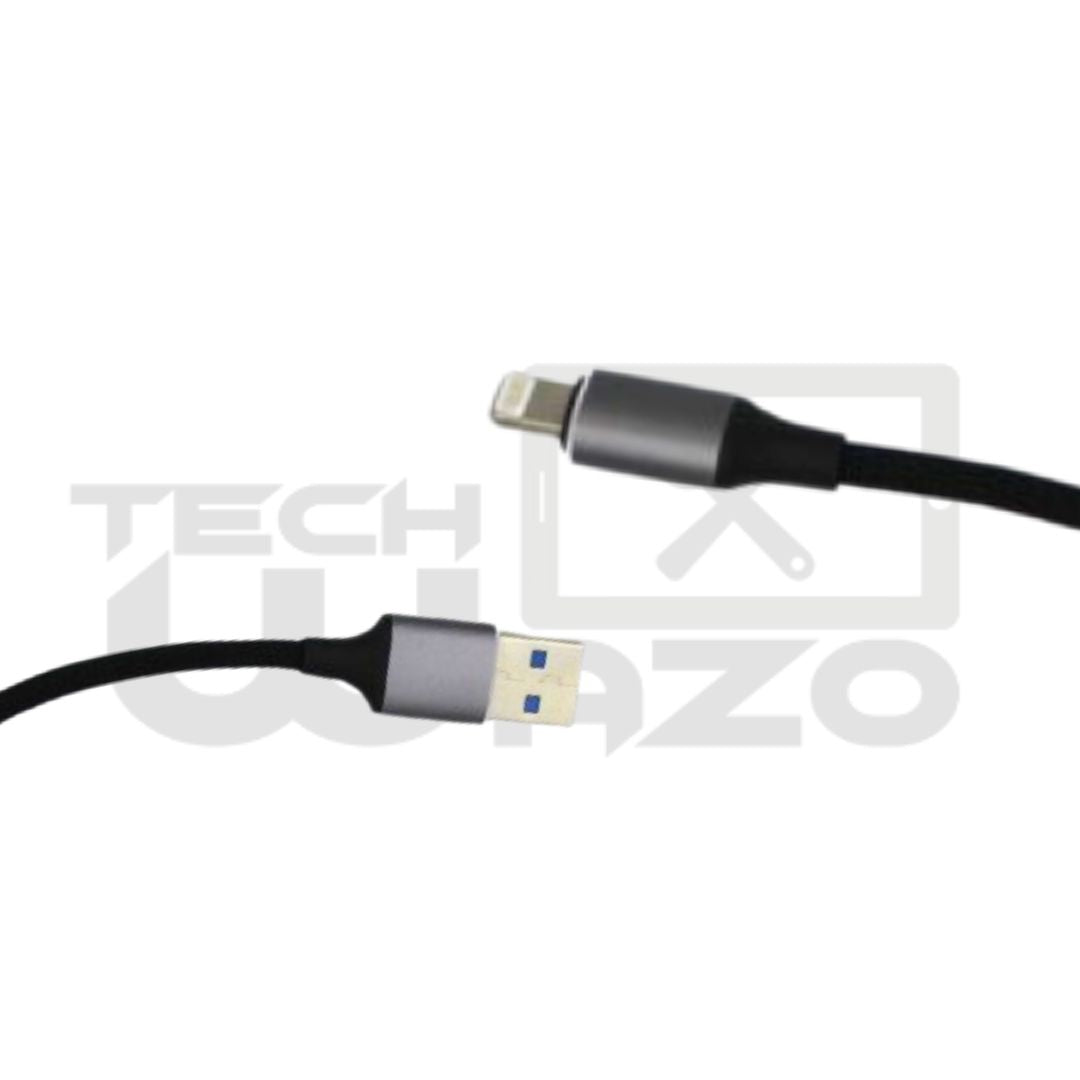 CABLE DE CHARGE USB Lightning 1M 2,4A