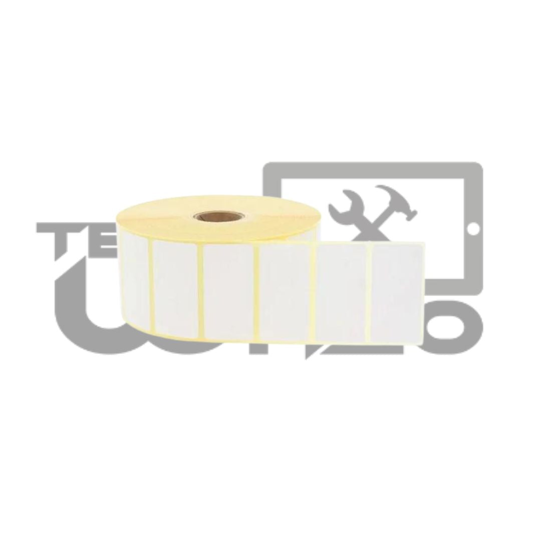Rouleau de 1000 Étiquettes Thermique autocollant 50 x 25 mm