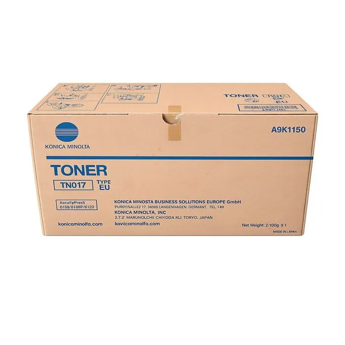 Toner d'origine - Konica Minolta A9K1150 / TN-017 - noir WAZOTECH