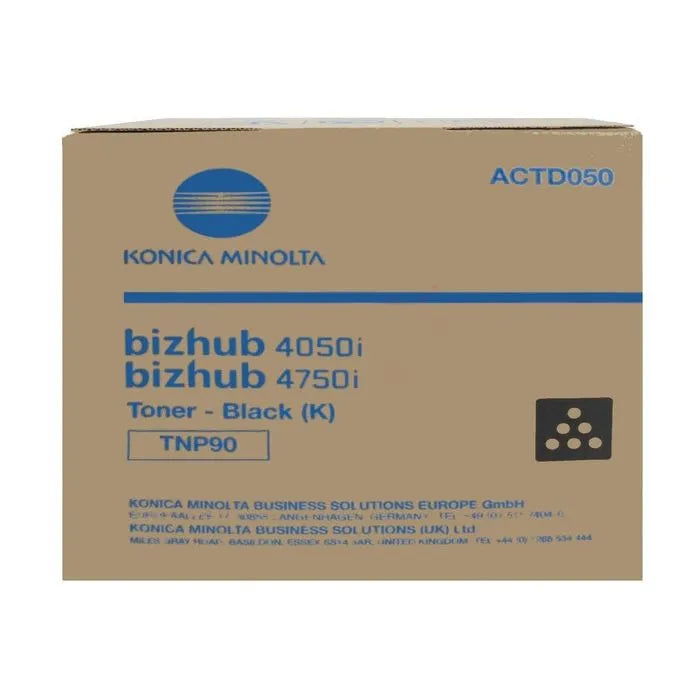 Toner d'origine - Konica Minolta ACTD050 / TNP-90 - noir WAZOTECH