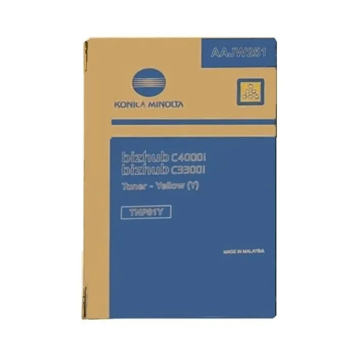Toner d'origine - Konica Minolta AAJW251 / TNP-81 Y - jaune WAZOTECH
