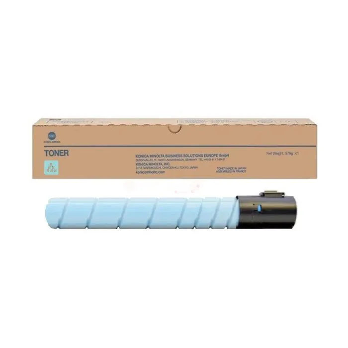 Toner d'origine - Konica Minolta ACV1450 / TN-626 C - cyan WAZOTECH