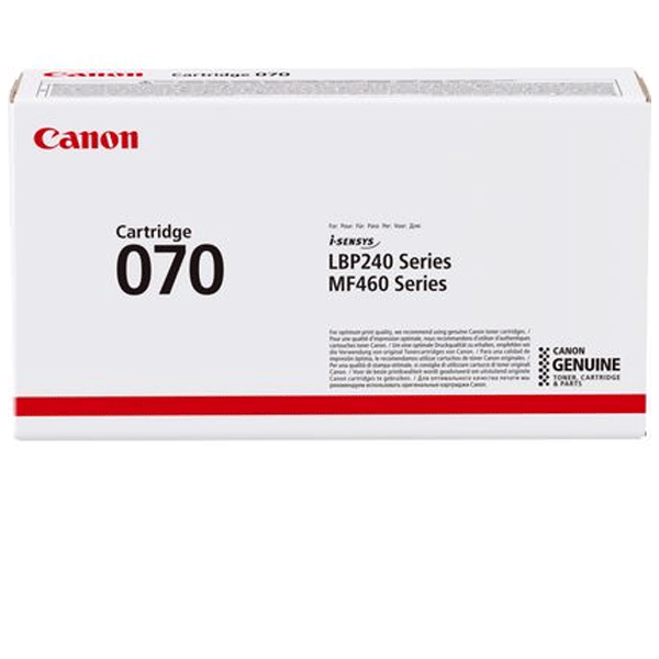 Toner CANON 070 Noir Original (5639C002AA)