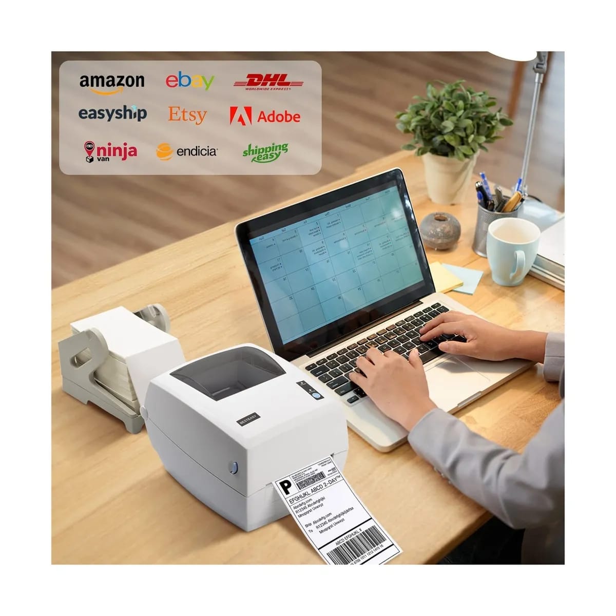 Imprimante thermique d'étiquette d'expédition HPRT SL41