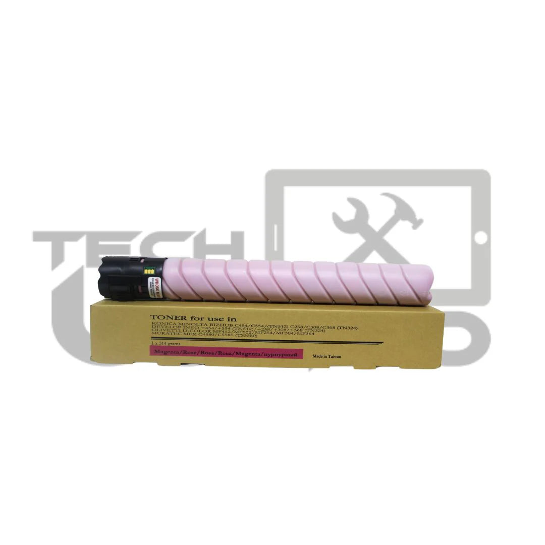 Toner TN512 M Magenta pour la KONICA BIZHUB C454\C554e