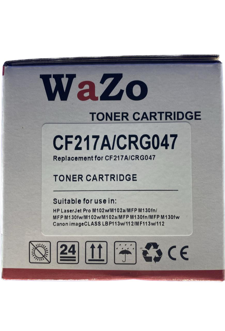 Toner HP 17A (CF217A) noir - 1600 pages de la marque Wazo Tech