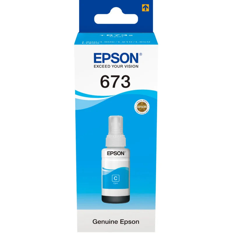 Cartouches Original EPSON T673 CYAN (C13T67324A)