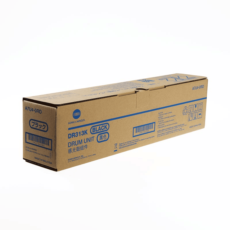 DR-313 original Black Konica Minolta Drum A7U40RD pour la Bizhub C258, C308, C368, C458, C558, C658