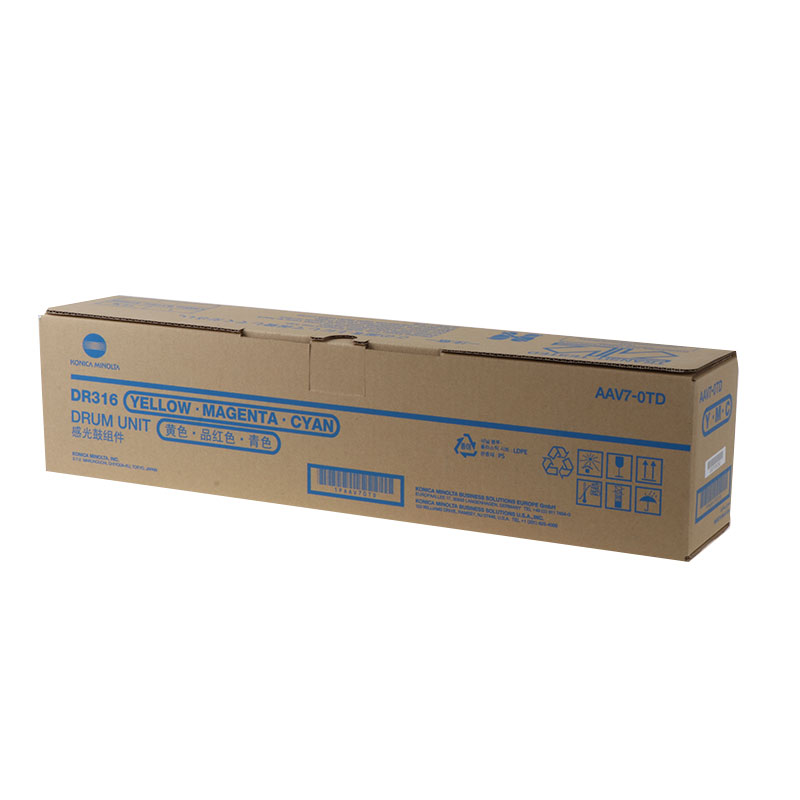 DR-316 Original Konica Drum Yellow/Magenta/Cyan pour la Bizhub C250i/C300i/C360i