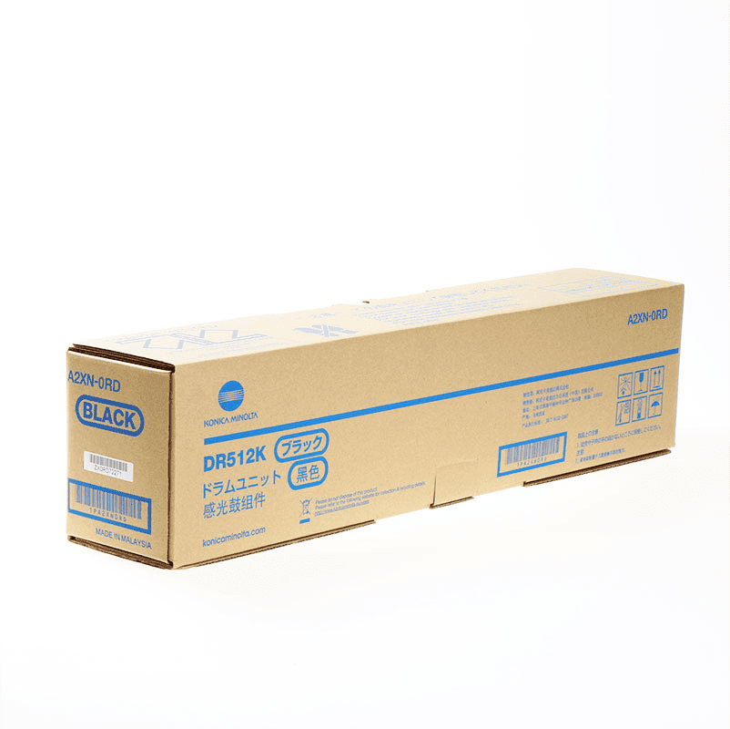 DR-512 Original Black Konica Minolta Drum A2XN0RD pour la Bizhub C224, C224e, C284, C284e, C364, C364e, C454,C454e,C554,C554e"