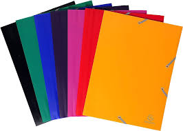 10 chemises a rabat élastique en polypropylène - dos 4 cm