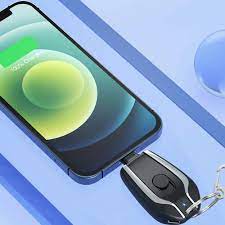 Mini power bank d'urgence en porte-clés portable