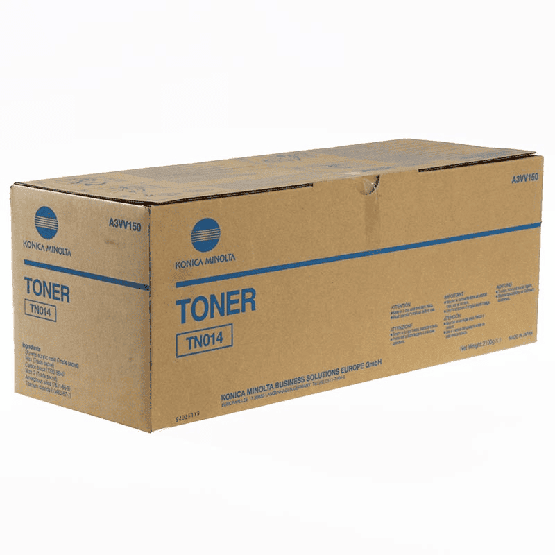 TN-014 Black Original toner A3VV130 pour la Konica Bizhub Press 1052, 1250, 1250e, 1250eP, 2250P