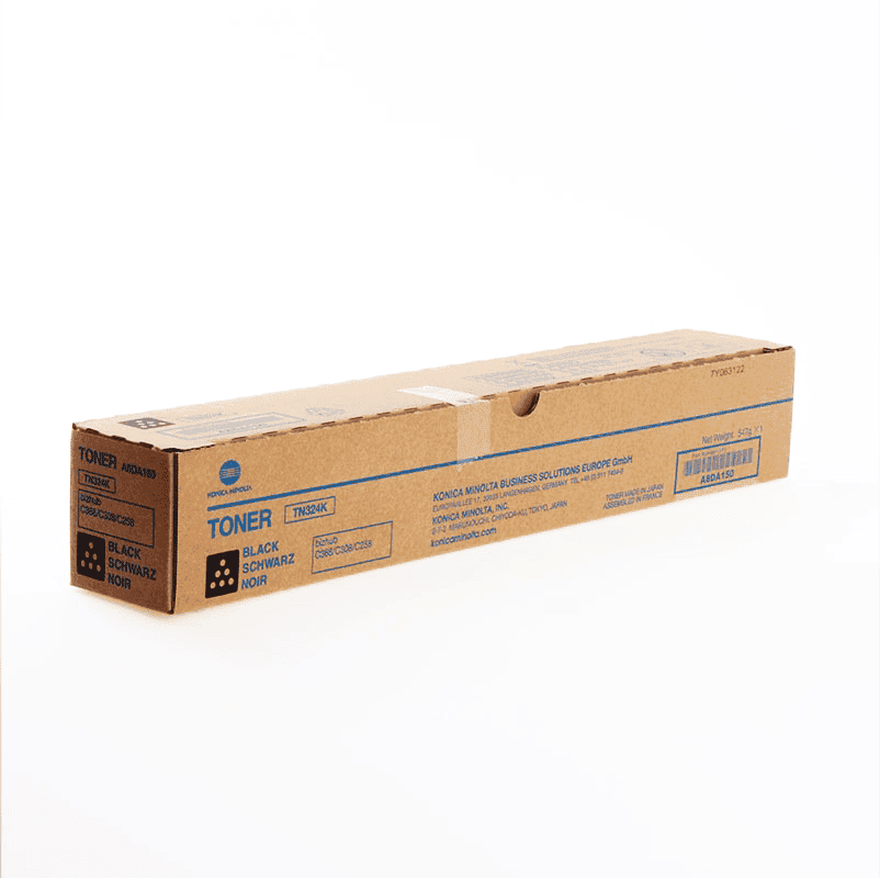 TN-324 Black Original toner A8DA150 pour la Konica Bizhub C258, C308, C368