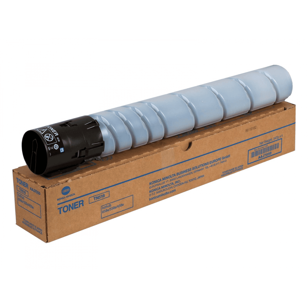 TN-516 Black Original toner AAJ7050 pour la konica Bizhub 458,458e,558,558e,658e