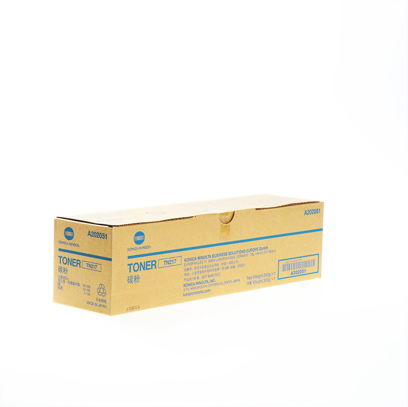 TN-217 Black Original toner A202031 pour la Konica Bizhub 223, 283