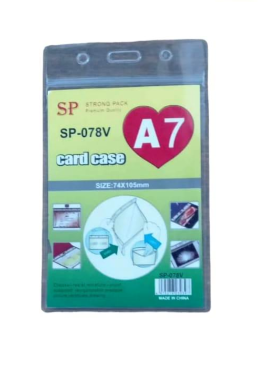BADGE A7 SIZE:74x105mm STRONG PACK ALGO
