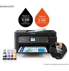EPSON EcoTank L14150 Couleur MFP 4en1 A3 Réseau Wifi R/V PPM B&W 38 PPM Col 24 Wifi Direct/ Res