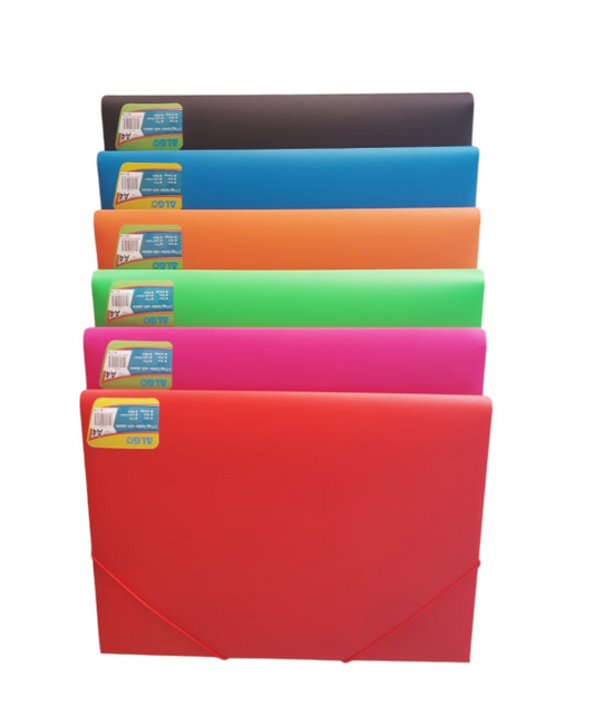 CHEMISE A RABAT POLYPRO A4 350 MIC COULEUR  ALGO