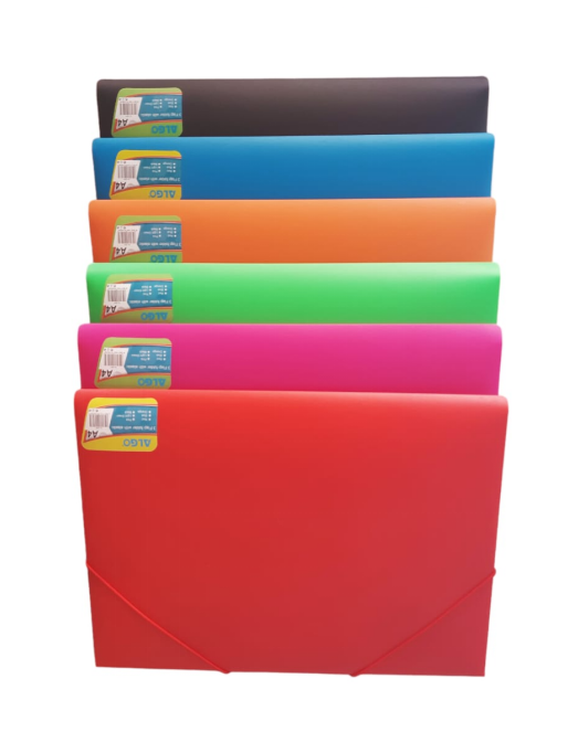 CHEMISE A RABAT POLYPRO A4 500 MIC COULEUR ALGO