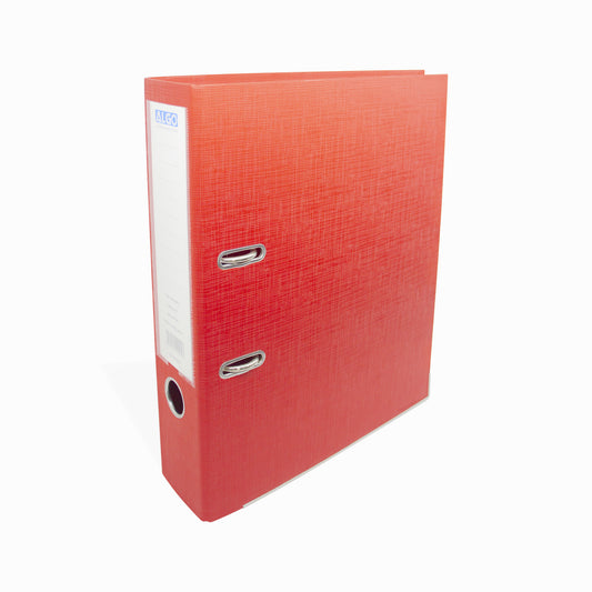 CLASSEUR A LEVIER A4 32*28 EXT SIMILI/INTR PAPIER DOS 8 CM AVEC PERFORATEUR ALGO