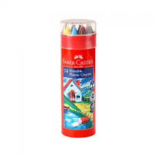 CRAYON A CIRE DE 12 FABER-CASTELL 2 GT réf:122812