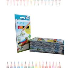 CRAYON COULEUR DE 12 GM DUO BOOST SCHOOL REF ;BS-18802-24