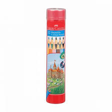 CRAYON COULEUR DE 12 GM FABER-CASTELL réf: 115826