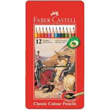 CRAYON COULEUR DE 12 GM META FABER-CASTELL L réf: 115844