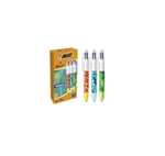 STYLO 4 COULEURS BIC VELOURS DE 12 REF : 9672771/542532