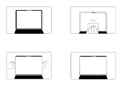 Filtre de confidentialité Absorption Magnétique pour écran sans cadre 14" 16:9