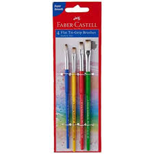 ENSEMBLE 4 PINCEAUX  PLATS FABER-CASTELL réf : 116402
