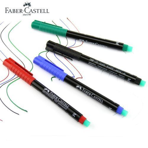 MARQUEUR PERMANANT LIQUIDE FABER-CASTEL VERT réf : 553963